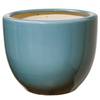 Blumentopf GLAZE Steingut - Blau