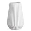 Vase RIFFLE Keramik - Weiß