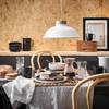 Geschirr-Set CASA NOVA (16-teilig) Steingut - Schwarz