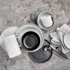 Geschirr-Set CASA NOVA (12-teilig) Steingut - Grau