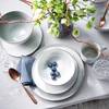 Teller-Set HENLEY (8-teilig) Steingut - Grau
