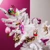Décoration de Noël HANG ON Paresseux Verre transparent - Marron