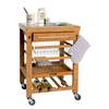 Servierwagen ROLLING STONE Bambus - Natur