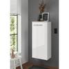 Armoire de salle de bain Nisland Blanc brillant
