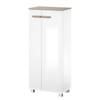 Armoire de salle de bain Nisland Blanc brillant