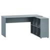 Eckschreibtisch Serie 500 Graublau