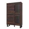 Credenza con cassetti Mulga Downs Effetto rovere scuro