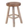 Hocker Kolding massief teakhout