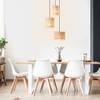 Suspension Raffy I Feuille de plante / Fer - 3 ampoules