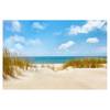 Tappeto Spiaggia Mare del Nord Vinile / Poliestere - 180 x 120 cm