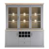 Buffet Kryle Hellgrau / Eiche Artisan Dekor