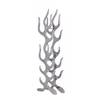 Portabottiglie Flame - 9 bottiglie Alluminio - Color argento