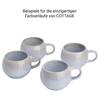 Tasse COTTAGE Typ A Steinzeug - Hellblau