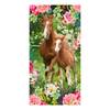Douchehanddoek Foal polyfluweel - 75 x 150 cm
