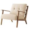Sessel TIMON Bouclé - Bouclé Stoff Bony: Beige