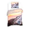 Copripiumino e federa Parker Bambù / Cotone - Multicolore - 220 x 155 cm