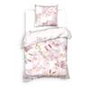 Parure de lit en satin mako Kos Coton - Beige - 200 x 135 cm