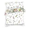 Parure de lit en satin mako Moires Coton - Blanc - 220 x 200 cm
