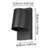 Applique murale LED Stagnone Aluminium / Verre - 1 ampoule