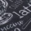 Passatoia Wild Coffee Board Poliestere - Nero / Bianco