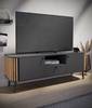 Tv-meubel Husby antracietkleurig/Artisan eikenhouten look