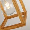 Lampada a sospensione Square Bambù