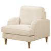 Sessel Bethania Cord - Cordstoff Lola: Creme