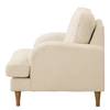 Sessel Bethania Cord - Cordstoff Lola: Creme