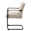 Sledestoelen Marenla set van 2 Beige - Metaal - Textiel - 51 x 85 x 65 cm
