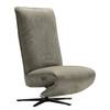 Relaxsessel Barhal Antiklederlook - Mischgewebe Bulan: Grau
