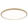 Lampada da soffitto a LED Atria Shine A Materiale plastico / Effetto rovere - Marrone - 1 punto luce - 42 x 42 cm