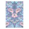 Impression sur toile Mandala Mauve Intissé - Multicolore - 60 x 90 m