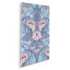 Impression sur toile Mandala Mauve Intissé - Multicolore - 60 x 90 m