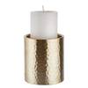 Kerzenhalter GRAND Aluminium - Gold - Höhe: 10 cm