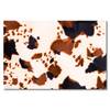 Afbeelding Cow Fur massief sparrenhout/textielmix - 80 x 120 cm