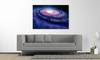 Impression sur toile Far Galaxy Épicéa massif / Tissu mélangé - 80 x 120 cm