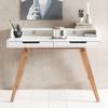 Scrivania Coswig MDF - Bianco / Quercia