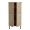 Armadio Pekino Bianco / Effetto rovere