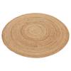 Juteteppich Nele Rund Jute - Natur - 60 x 60 cm