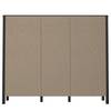 Sideboard Kasala Eiche Riviera Dekor / Schwarz