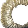 Scultura Rondo Alluminio - Nero / Oro - 31 x 50 cm