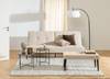 Polsterbank Grayling Strukturstoff Badia: Beige