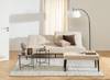 Polsterbank Grayling Strukturstoff Badia: Beige