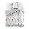 Copripiumino e 1 federa Pastel Cotone egiziano - Multicolore