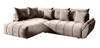 Eckcouch BEYLAN Beige - Holzwerkstoff - 280 x 91 x 190 cm