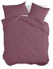 Basic Housse de couette 200x200 Magenta 200x200 cm