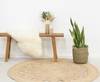 Banc en bois recyclé Tak Bois massif - 120 x 50 x 25 cm
