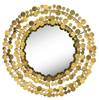 Wandspiegel Hello Gorgeous Gold - Metall - 68 x 68 x 6 cm