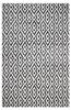 Tapis exterieur EDJE Noir - Matière plastique - 150 x 4 x 220 cm