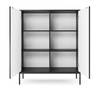 Kommode NOVA SANDS 104x39x125 Schwarz